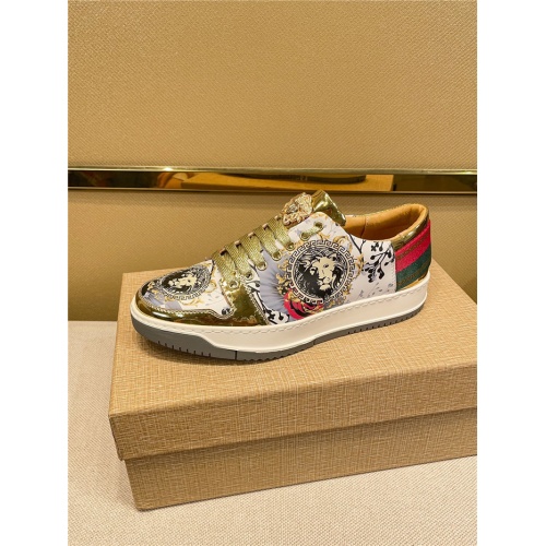 Replica Versace Casual Shoes For Men #895039 $76.00 USD for Wholesale