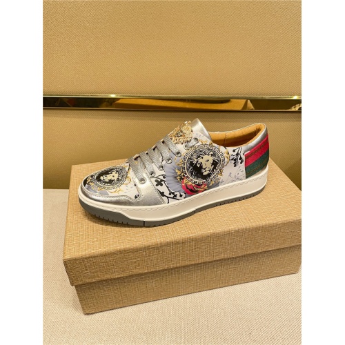 Replica Versace Casual Shoes For Men #895040 $76.00 USD for Wholesale