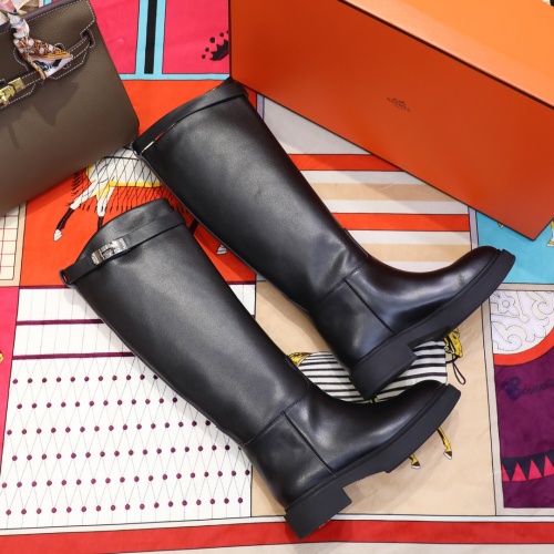 Replica Hermes Boots For Women #895293 $108.00 USD for Wholesale