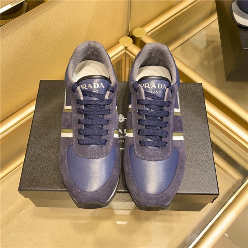 Replica Prada Casual Shoes For Men #895339 $82.00 USD for Wholesale
