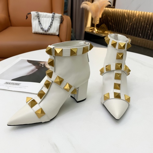 Replica Valentino Boots For Women #895377 $108.00 USD for Wholesale