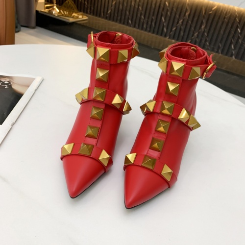 Replica Valentino Boots For Women #895378 $108.00 USD for Wholesale