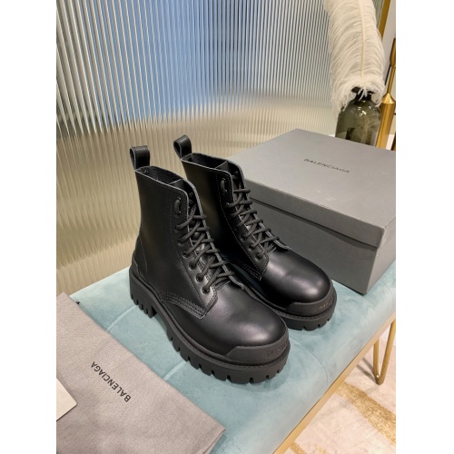 Replica Balenciaga Boots For Women #895381 $98.00 USD for Wholesale