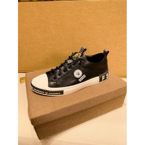 Replica Versace Casual Shoes For Men #895443 $80.00 USD for Wholesale