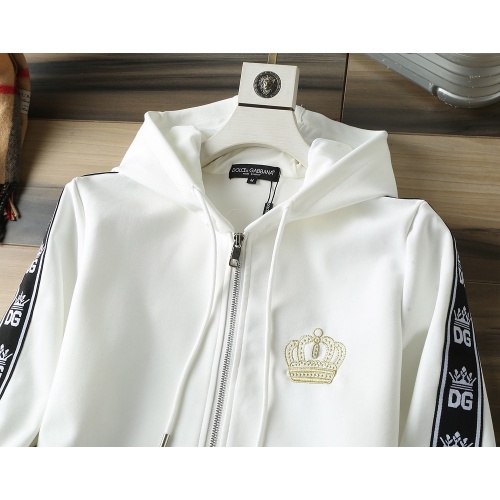 Replica Dolce & Gabbana D&G Tracksuits Long Sleeved For Men #895562 $96.00 USD for Wholesale