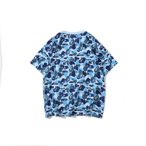 Replica Bape T-Shirts Short Sleeved For Men #895762 $25.00 USD for Wholesale