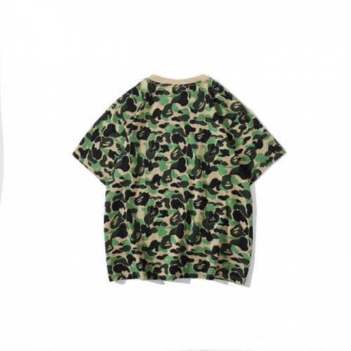 Replica Bape T-Shirts Short Sleeved For Men #895763 $25.00 USD for Wholesale