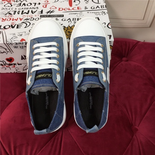 Replica Dolce & Gabbana D&G Casual Shoes For Men #895787 $98.00 USD for Wholesale
