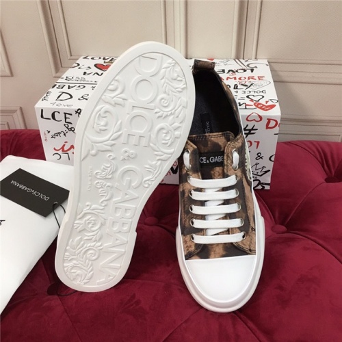 Replica Dolce & Gabbana D&G Casual Shoes For Women #895810 $96.00 USD for Wholesale