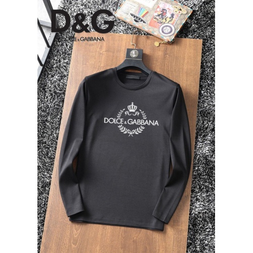 Dolce &amp; Gabbana D&amp;G T-Shirts Long Sleeved For Men #896087 $34.00 USD, Wholesale Replica Dolce &amp; Gabbana D&amp;G T-Shirts