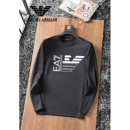 Armani T-Shirts Long Sleeved For Men #896099 $34.00 USD, Wholesale Replica Armani T-Shirts