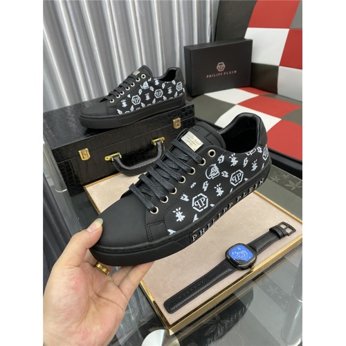 Replica Philipp Plein PP Casual Shoes For Men #896141 $76.00 USD for Wholesale