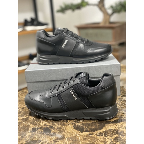 Replica Prada Casual Shoes For Men #896347 $85.00 USD for Wholesale