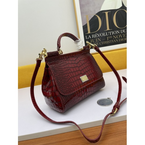 Replica Dolce & Gabbana D&G AAA Quality Messenger Bags For Women #896486 $140.00 USD for Wholesale