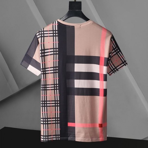 Replica Burberry T-Shirts Short Sleeved For Men #896513 $24.00 USD for Wholesale