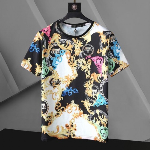 Versace T-Shirts Short Sleeved For Men #896535 $24.00 USD, Wholesale Replica Versace T-Shirts