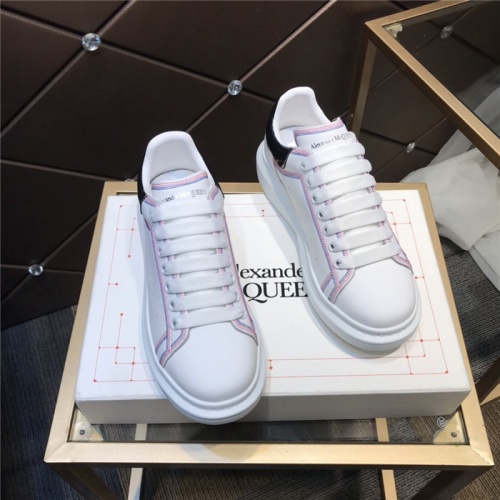 Replica Alexander McQueen Casual Shoes For Women #896592 $108.00 USD for Wholesale