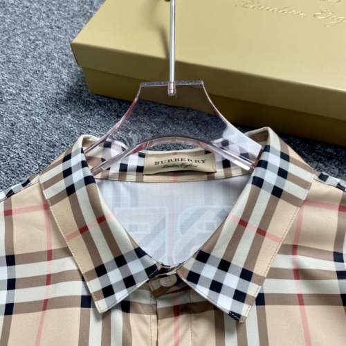 Replica Burberry Shirts Long Sleeved For Men #896888 $45.00 USD for Wholesale