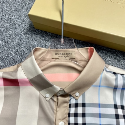 Replica Burberry Shirts Long Sleeved For Men #896896 $45.00 USD for Wholesale