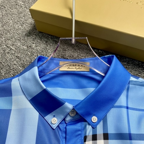 Replica Burberry Shirts Long Sleeved For Men #896897 $45.00 USD for Wholesale