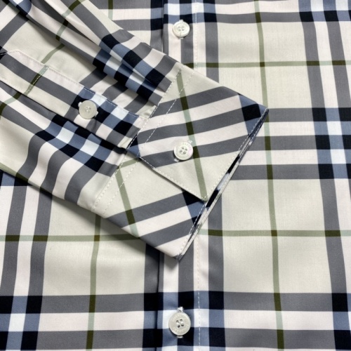 Replica Burberry Shirts Long Sleeved For Men #896901 $45.00 USD for Wholesale