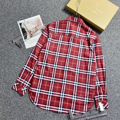 Replica Burberry Shirts Long Sleeved For Men #896902 $45.00 USD for Wholesale