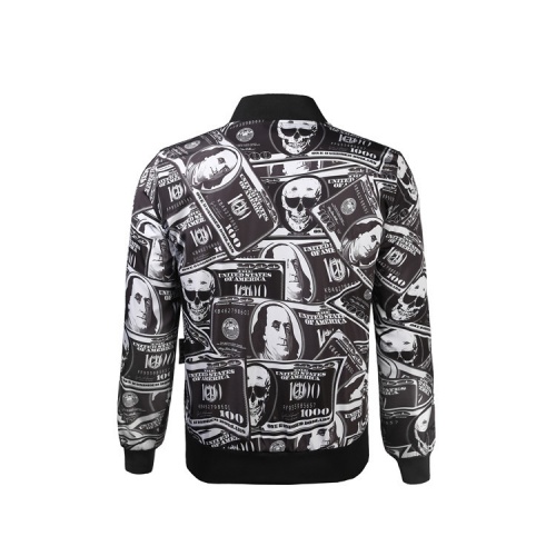 Replica Philipp Plein PP Jackets Long Sleeved For Men #896950 $68.00 USD for Wholesale