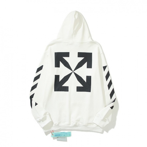 Replica Off-White Hoodies Long Sleeved For Men #896963 $48.00 USD for Wholesale