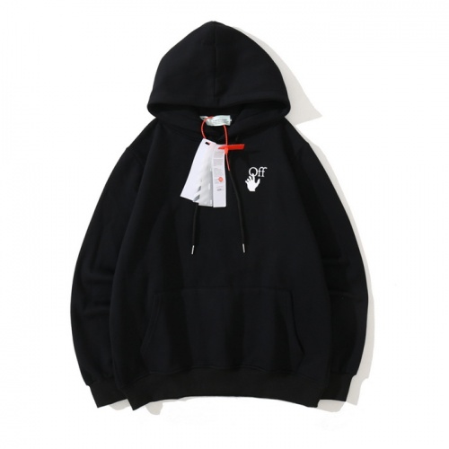 Replica Off-White Hoodies Long Sleeved For Men #896966 $40.00 USD for Wholesale
