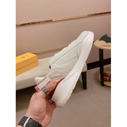 Replica Fendi Casual Shoes For Men #897078 $98.00 USD for Wholesale