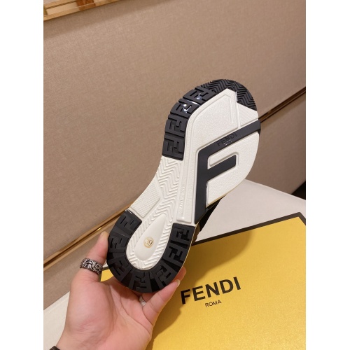Replica Fendi Casual Shoes For Men #897081 $98.00 USD for Wholesale