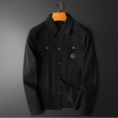 Versace Jackets Long Sleeved For Men #897133 $60.00 USD, Wholesale Replica Versace Jackets