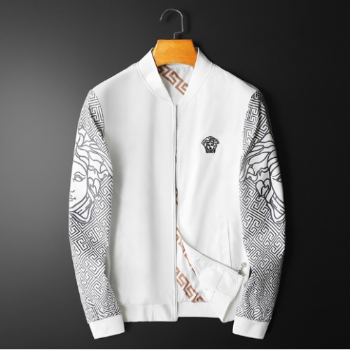 Versace Jackets Long Sleeved For Men #897136 $60.00 USD, Wholesale Replica Versace Jackets