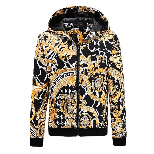 Versace Jackets Long Sleeved For Men #897222 $56.00 USD, Wholesale Replica Versace Jackets