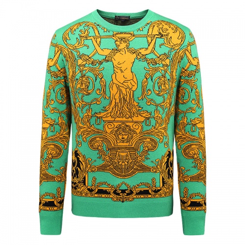 Versace Sweaters Long Sleeved For Men #897352 $43.00 USD, Wholesale Replica Versace Sweaters
