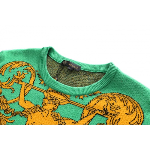 Replica Versace Sweaters Long Sleeved For Men #897352 $43.00 USD for Wholesale