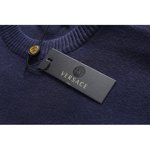 Replica Versace Sweaters Long Sleeved For Men #897355 $43.00 USD for Wholesale