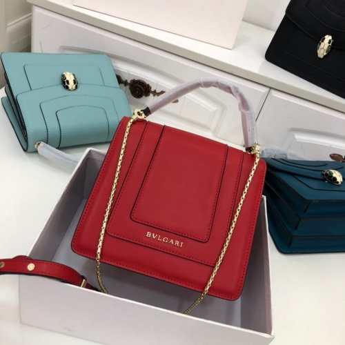 Replica Bvlgari AAA Messenger Bags For Women #897576 $115.00 USD for Wholesale