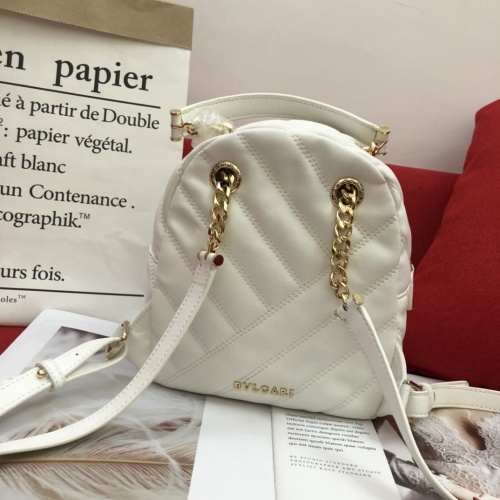 Replica Bvlgari AAA Backpacks For Women #897587 $108.00 USD for Wholesale