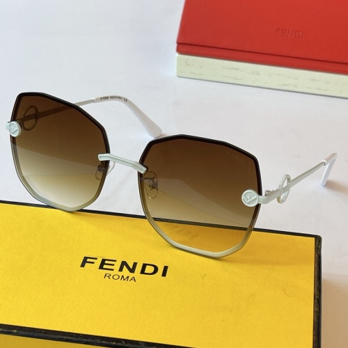 Fendi AAA Quality Sunglasses #897592 $56.00 USD, Wholesale Replica Fendi AAA Quality Sunglasses
