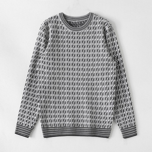 Fendi Sweaters Long Sleeved For Men #897704 $48.00 USD, Wholesale Replica Fendi Sweaters