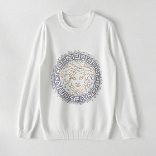 Versace Sweaters Long Sleeved For Men #897710 $48.00 USD, Wholesale Replica Versace Sweaters