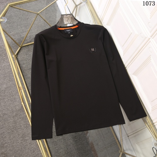 Hermes T-Shirts Long Sleeved For Men #897745 $34.00 USD, Wholesale Replica Hermes T-Shirts
