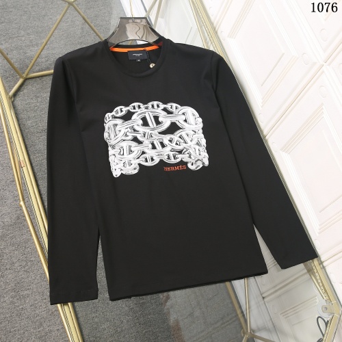 Hermes T-Shirts Long Sleeved For Men #897748 $34.00 USD, Wholesale Replica Hermes T-Shirts