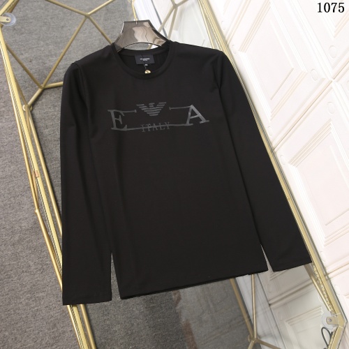 Armani T-Shirts Long Sleeved For Men #897753 $34.00 USD, Wholesale Replica Armani T-Shirts