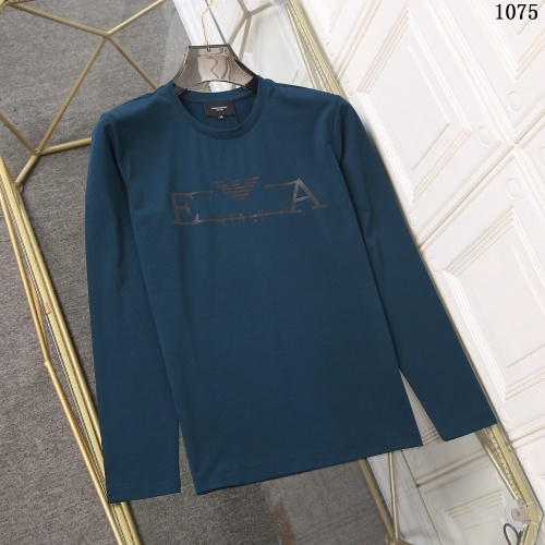 Armani T-Shirts Long Sleeved For Men #897754 $34.00 USD, Wholesale Replica Armani T-Shirts