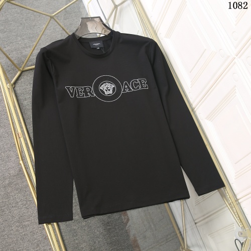 Versace T-Shirts Long Sleeved For Men #897774 $34.00 USD, Wholesale Replica Versace T-Shirts