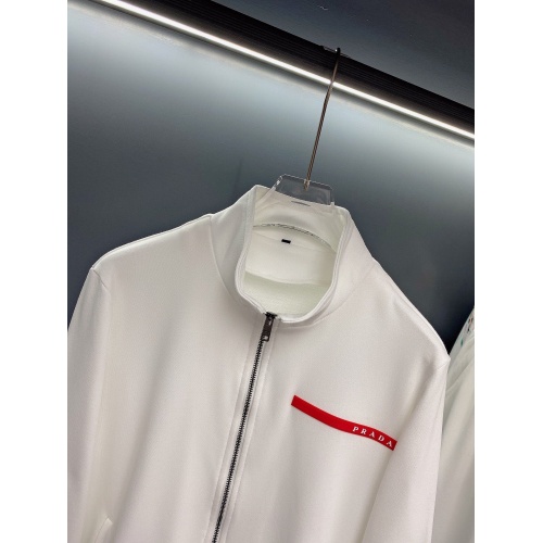 Replica Prada Tracksuits Long Sleeved For Men #897783 $90.00 USD for Wholesale