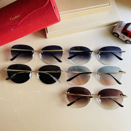 Replica Cartier AAA Quality Sunglassess #897891 $44.00 USD for Wholesale