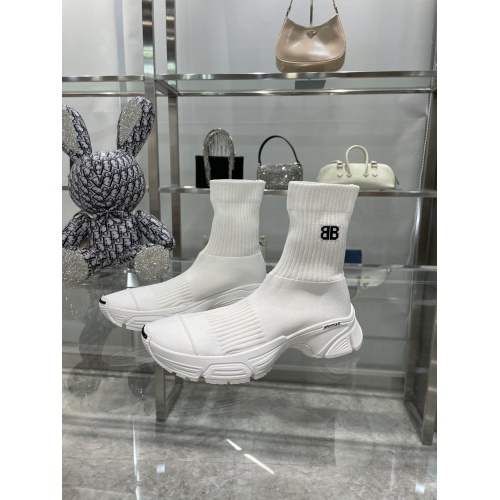 Replica Balenciaga Boots For Women #898091 $96.00 USD for Wholesale